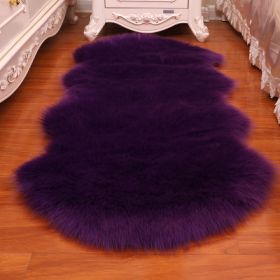 New Carpet Plush Soft Sheepskin Bedroom Carpet Imitation Wool Pad Long Hair Bedside Mat Sofa Cushion Rugs Living Room Fur Carpet (nan: nan)