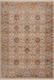 Stylish Classic Pattern Design Vintage Bohemian Southwestern Sierra Area Rug (Color: Ivory|Beige, size: 9' X 12')