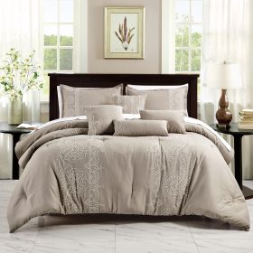 MARIE 7PC COMFORTER SET (size: King)