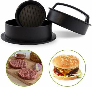 Burger Press Stuffed Patty Maker Mold Slider EASY Homemade Hamburger Making Tool (Option: Default)